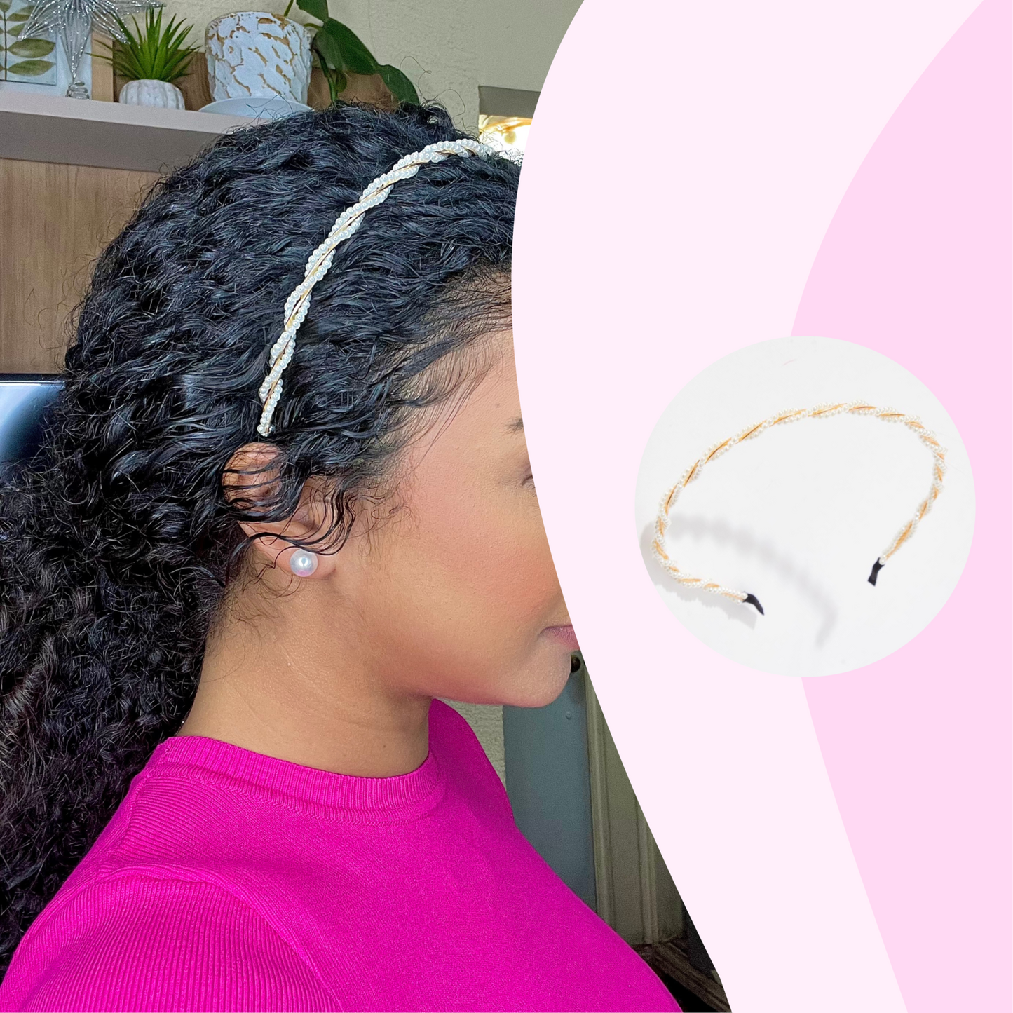 Diadema perlas - COMERCIALIZADORA DE ACCESORIOS Y PRODUCTOS DE BELLEZA SPA