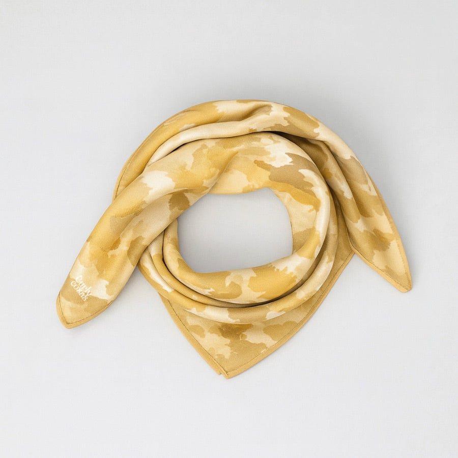 Pañuelo satinado golden