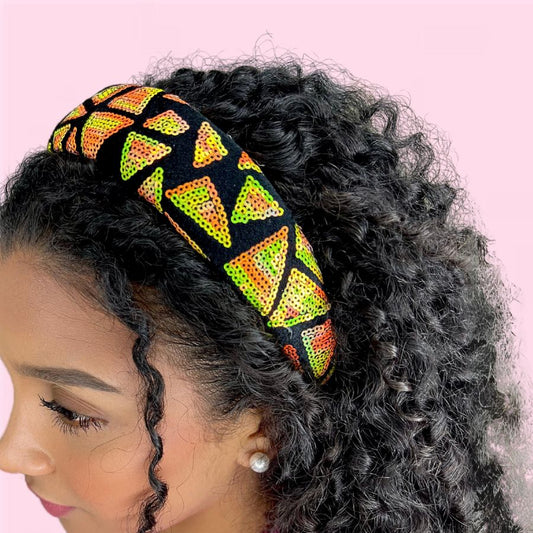 Cintillo Diadema sunset - Curlycosas