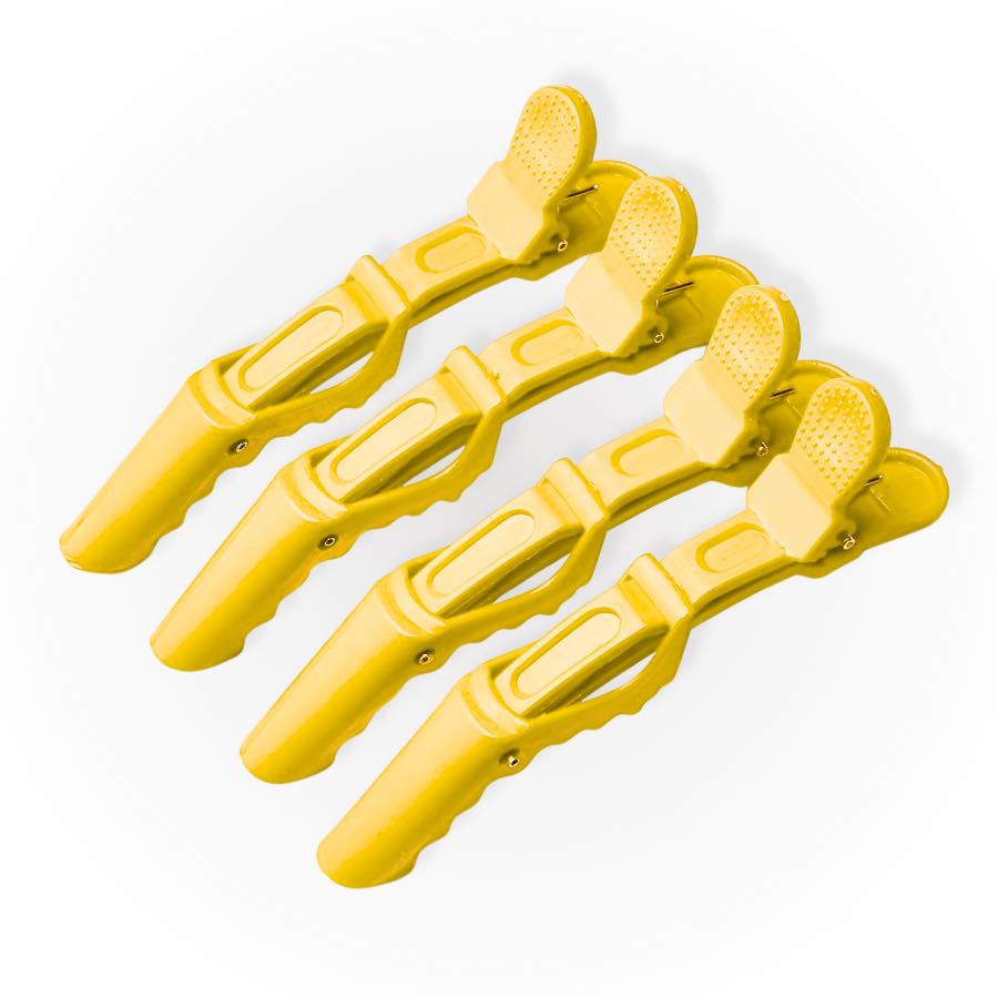Set pinzas cocodrilo 4 unidades - Curlycosas