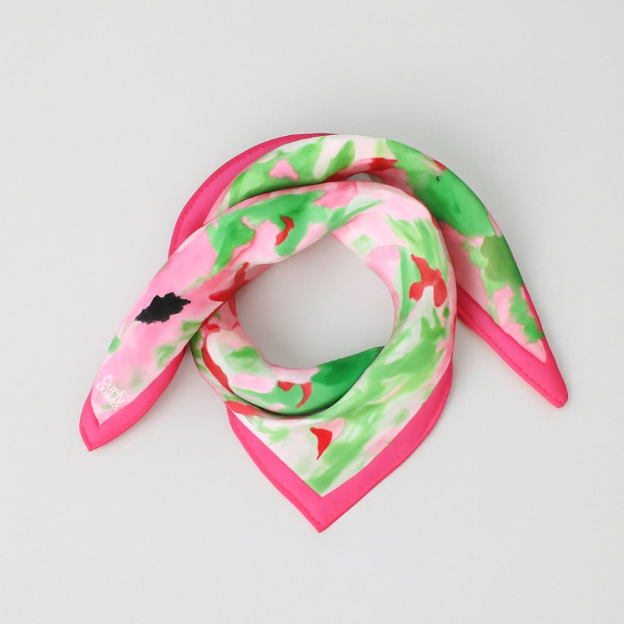 Pañuelo satinado curlypop