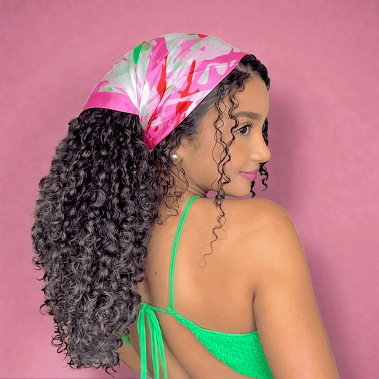 Pañuelo satinado curlypop