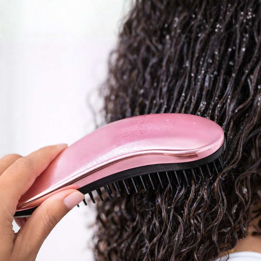Cepillo Gota Desenredante - Anti-Quiebre, Anti-Frizz - Curlycosas