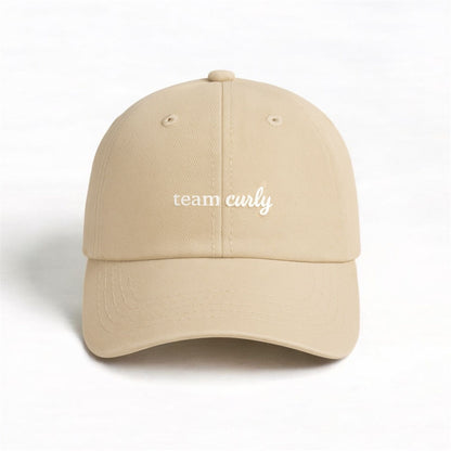 Gorra Clásica Con Forro De Satín detalles - Team Curly