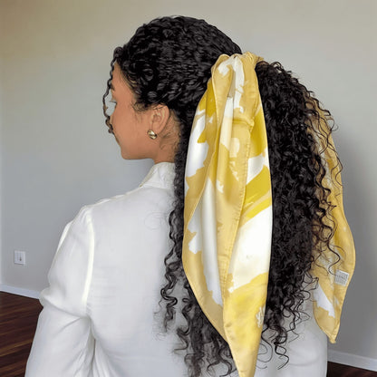 Pañuelo satinado golden