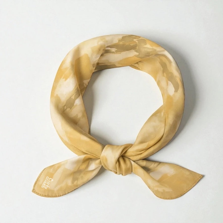 Pañuelo satinado golden