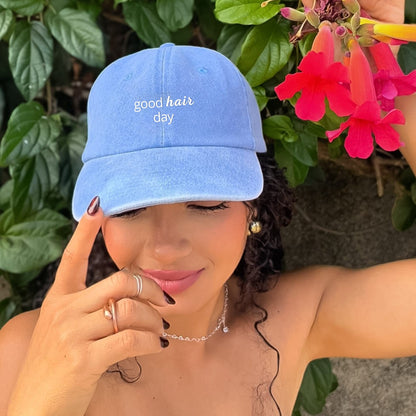 Gorra Clásica Curlycosas Con Forro De Satín - Good Hair Day - Curlycosas