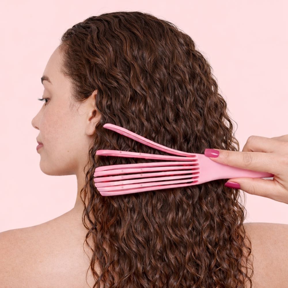 Cepillo desenredante flexible - Curlycosas