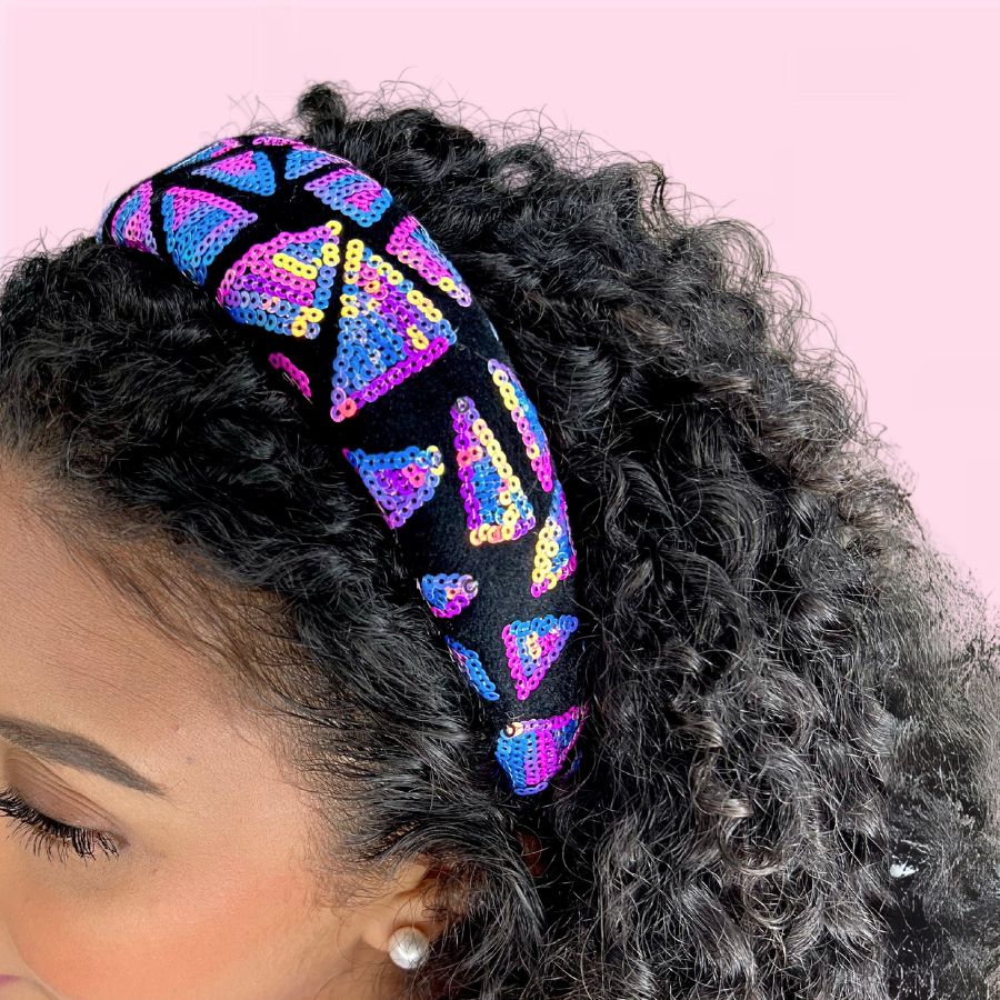 Cintillo Diadema sunset - Curlycosas