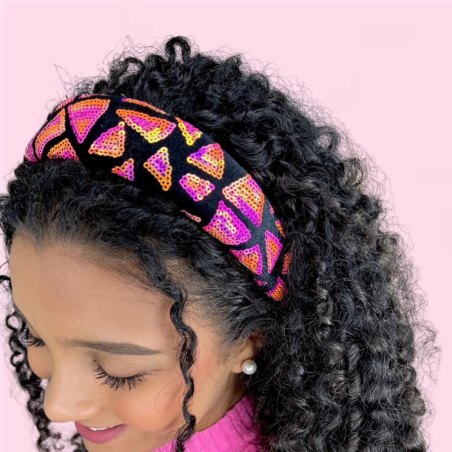 Cintillo Diadema sunset - Curlycosas