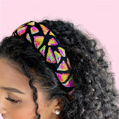 Cintillo Diadema sunset - Curlycosas
