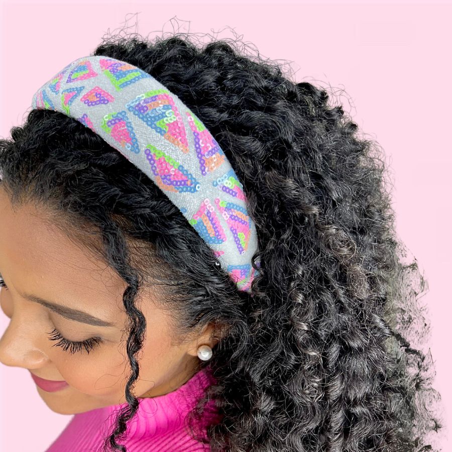 Cintillo Diadema sunset - Curlycosas