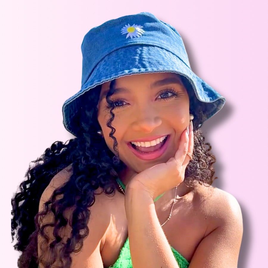 Gorro bucket margarita - Curlycosas