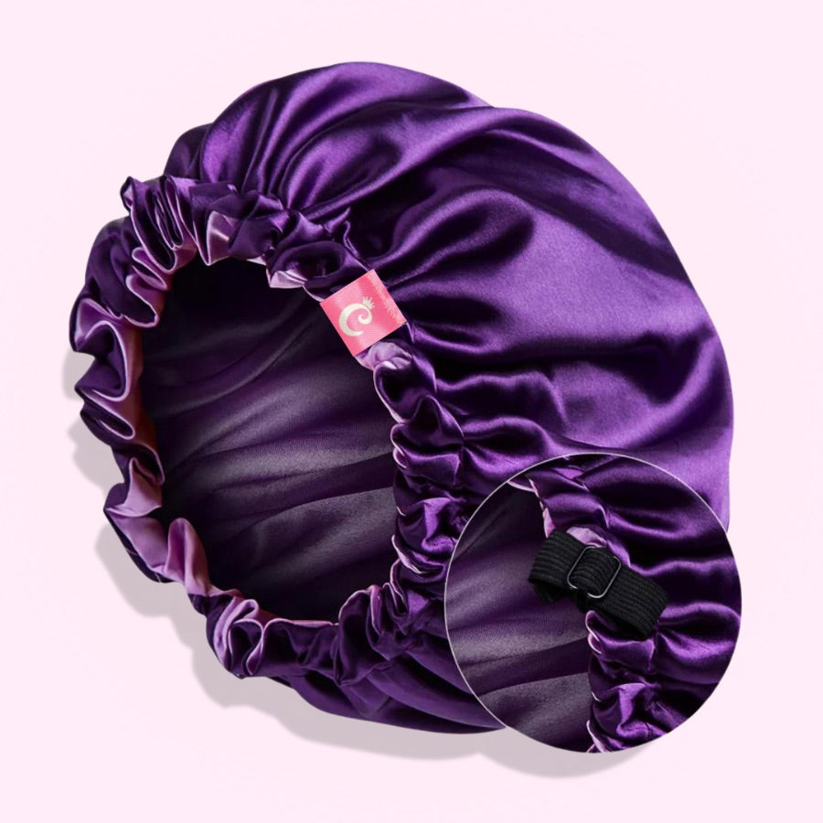 Gorro de satín - Curlycosas