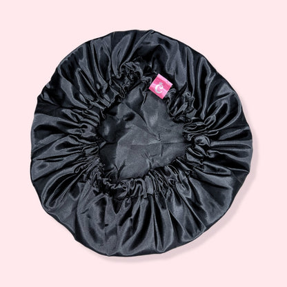 Gorro de satín - Curlycosas