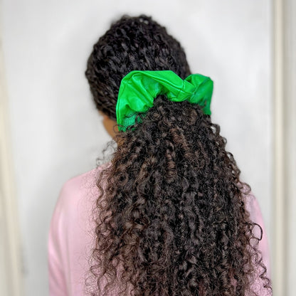 Maxi Scrunchie ecocuero - Curlycosas