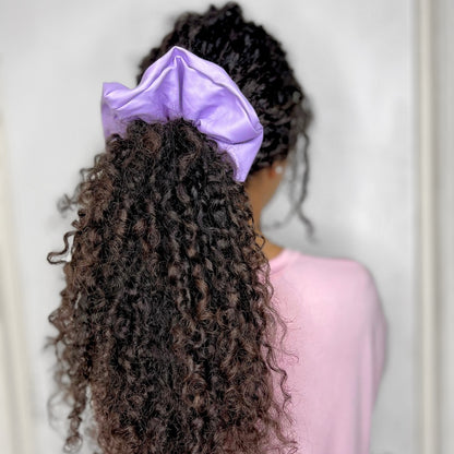 Maxi Scrunchie ecocuero - Curlycosas
