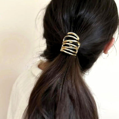 Pony hair cuff - Curlycosas