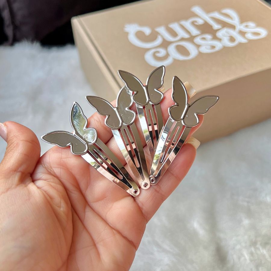 Set pinches mariposa - Curlycosas
