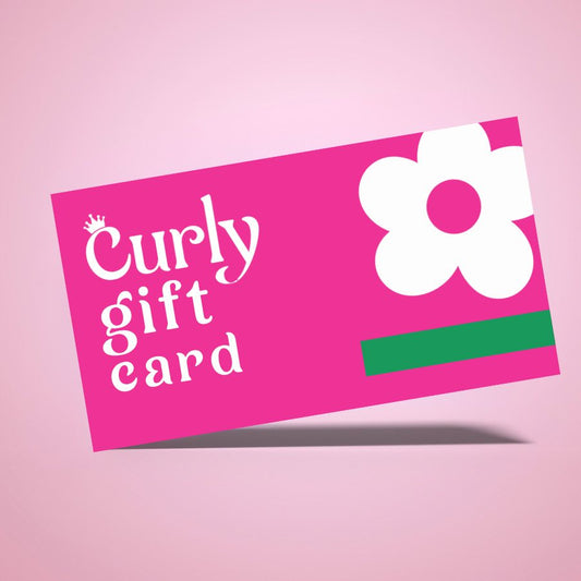 Curly gift card - Curlycosas