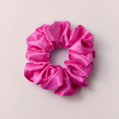 Scrunchie de satín - Curlycosas